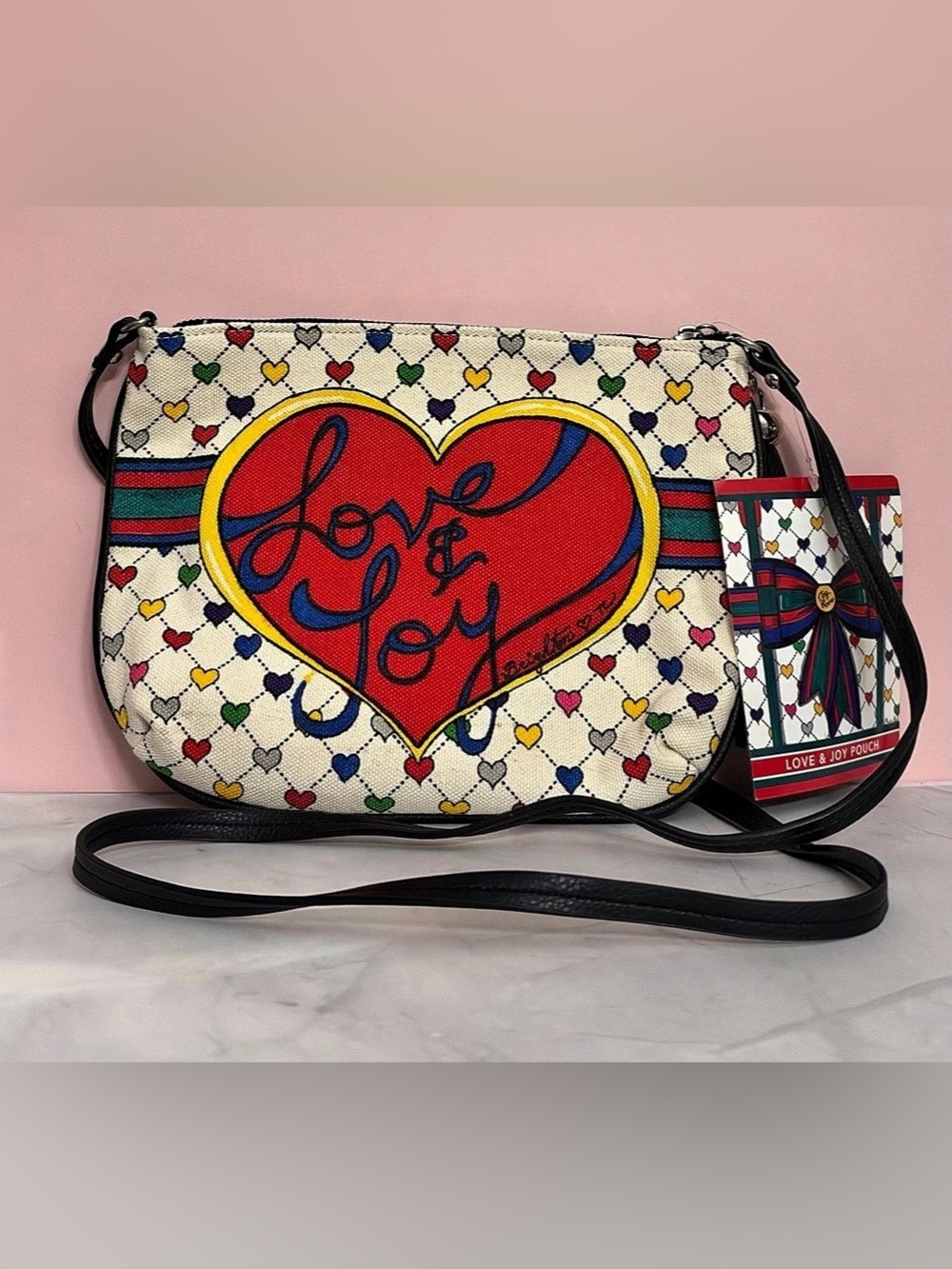 Brighton Love & Joy Pouch Crossbody Pouch NWT
